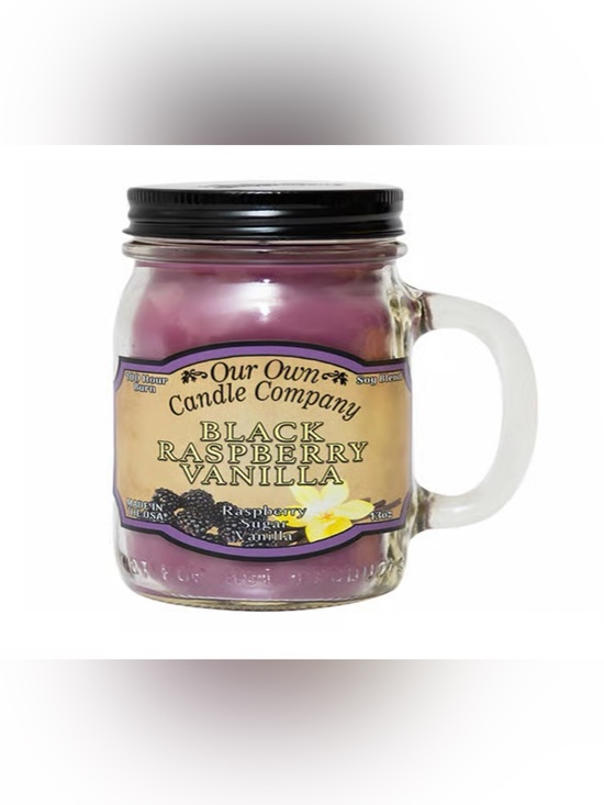Other - Black Raspberry Vanilla Scented Candle - 13 oz